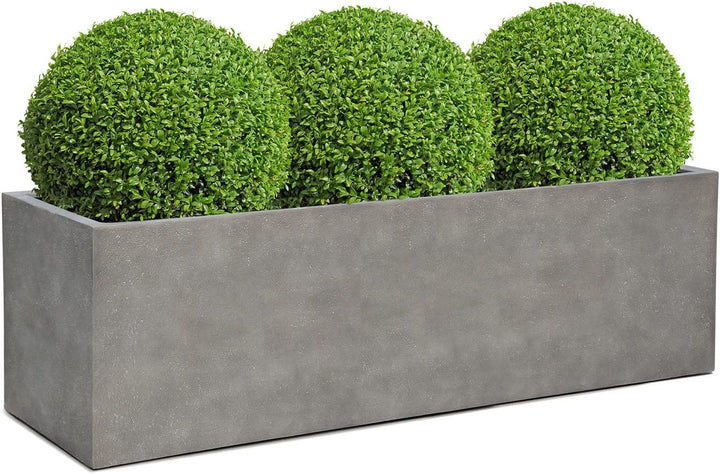 ESCHBACH® Pflanzkübel Box 60 Beton Grau Rechteckig * 60 x 20 x 20 cm * 10 Jahre Garantie 60x20x20, 6