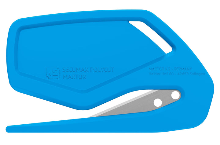 MARTOR 100 x Sicherheitsmesser, Verdeckte Klinge, SECUMAX POLYCUT, Profi Cuttermesser, Leicht, Kunst