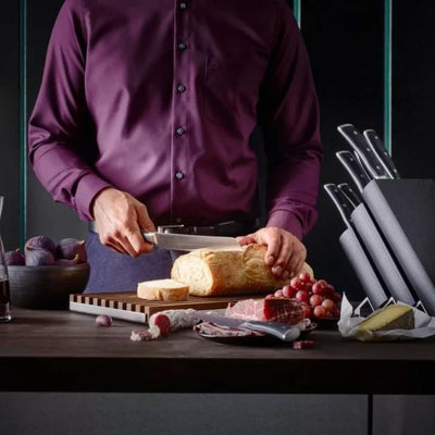 WÜSTHOF Classic Ikon Santoku 17 cm Schwarz 17 cm