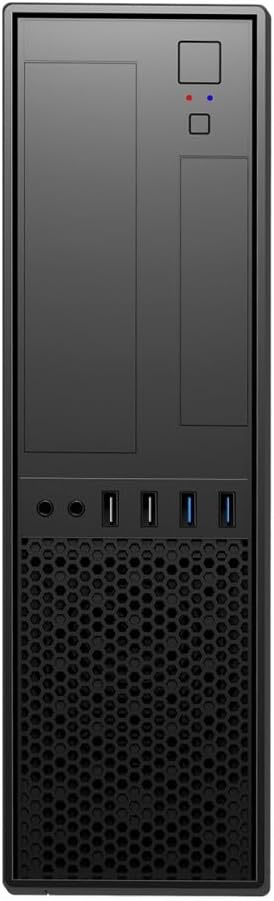 UNYKACH UK52168 Tisch Slim UK 3001 Black PC-Gehäuse Anschluss: 2 x 2.0 USB und 2 x 3.0 Front mit Git