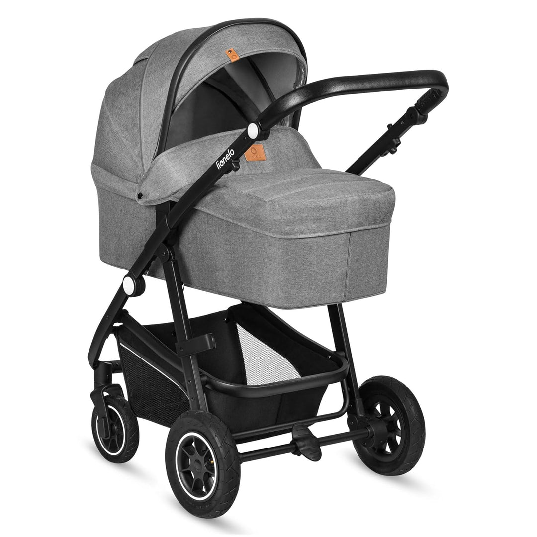 LIONELO BIANKA Kinderwagen 3 in 1 bis 22 kg Babywanne Autositz Zusammenlegbar, Reise-System, Einstel