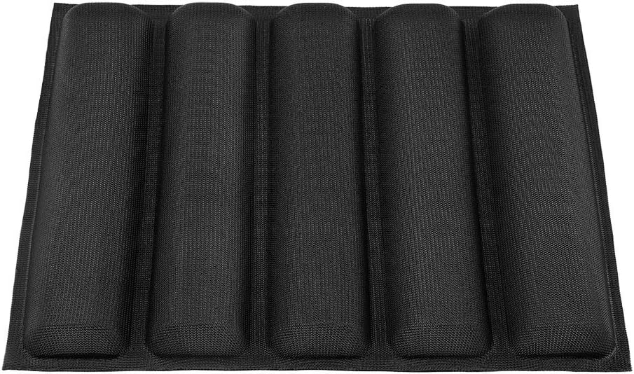 5 Laib Silikon Baguette Backform Baguetteblech, Baguette Pan Baguette Backblech Französisch Brot Bac