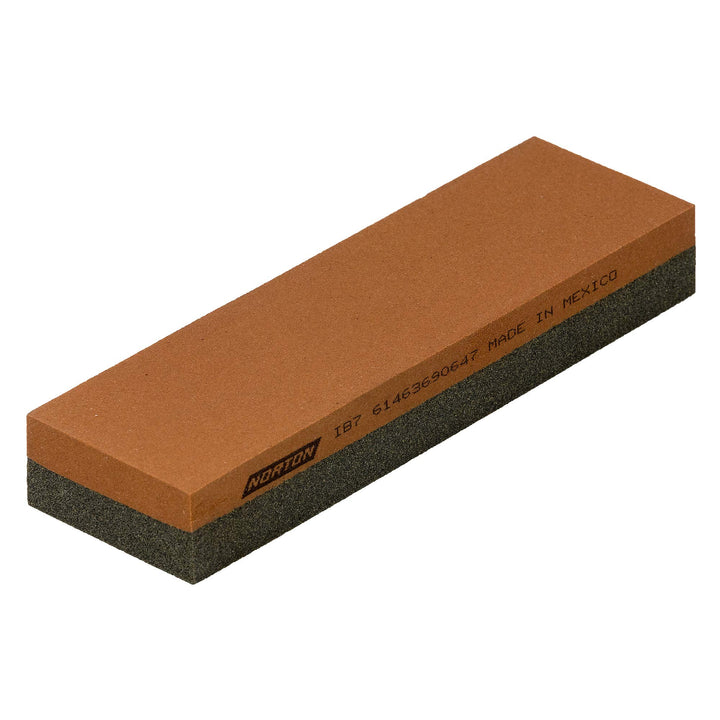 NORTON INDIA Kombinations-Ölstein/Schleifstein/Wetzstein | 203 x 51 x 25 mm | Körnung: Grob (100) /