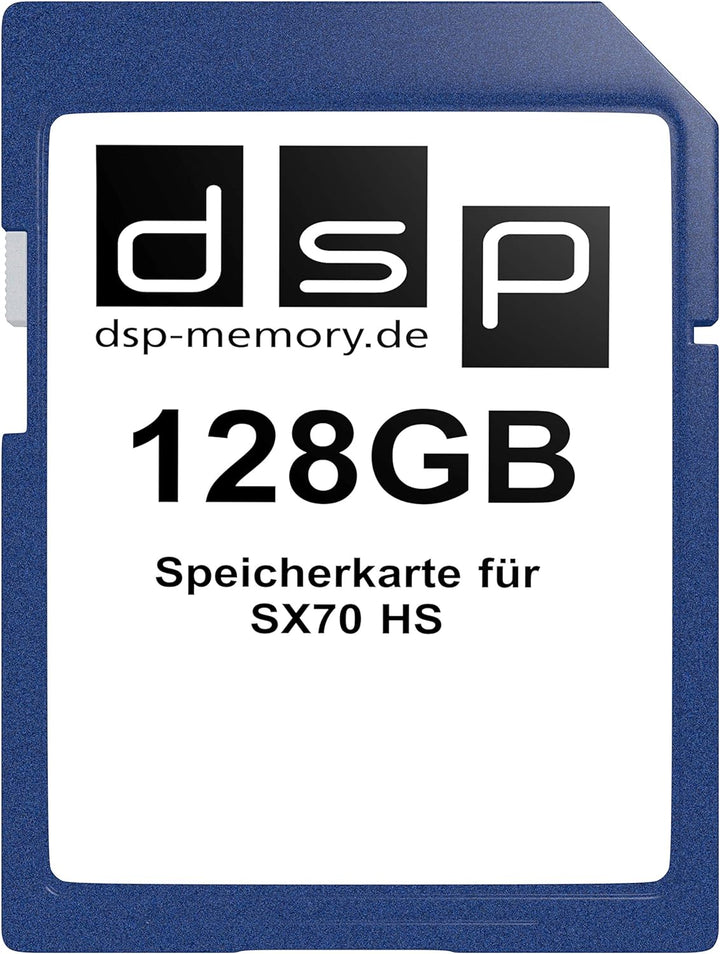 128GB Speicherkarte für SX70 HS Digitalkamera, 128GB