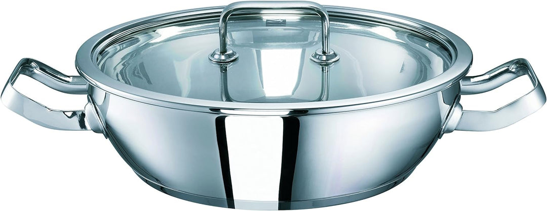 Rohe Germany Conia Schmorpfanne, Edelstahl, Silber, 28 cm