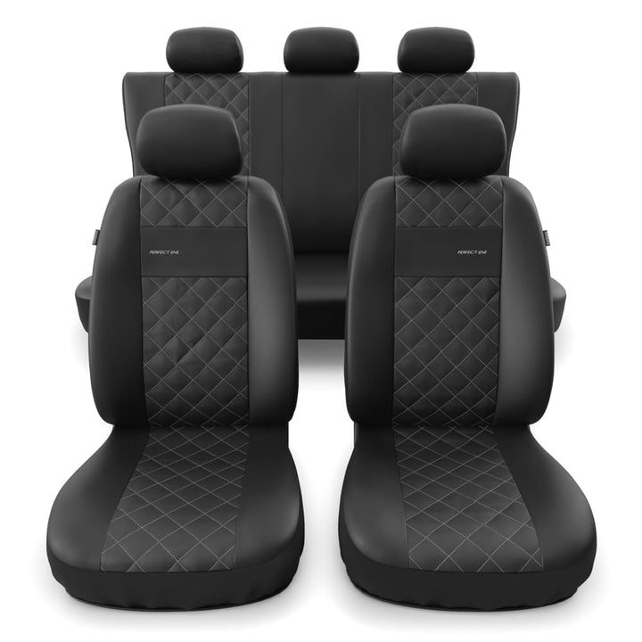 Mossa - Universal Sitzbezüge Auto kompatibel mit VW Volkswagen Tiguan I, II, III (2007- ) - Autositz