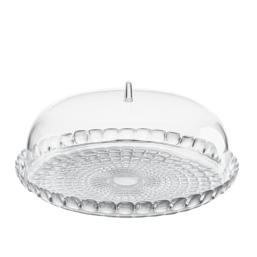 Taartset transparant Ø360mm H 140mm Guzzini 19950000 Tiffany, Transparent