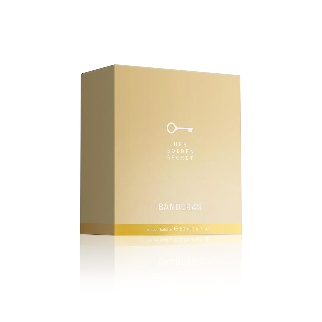 Antonio Banderas Perfumes - Her Golden Secret - Eau de Toilette Spray für Frauen - 80 ml