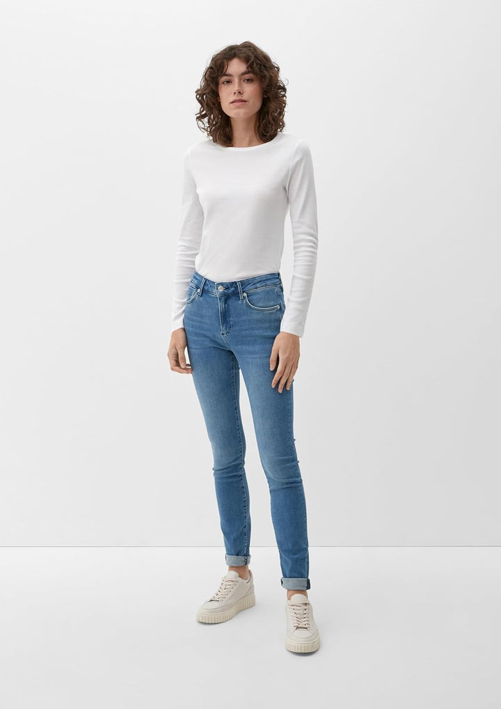 s.Oliver Jeans Anny/Super Skinny Fit/High Rise/Super Skinny Leg 34 54z4_blau, 34 54z4_blau