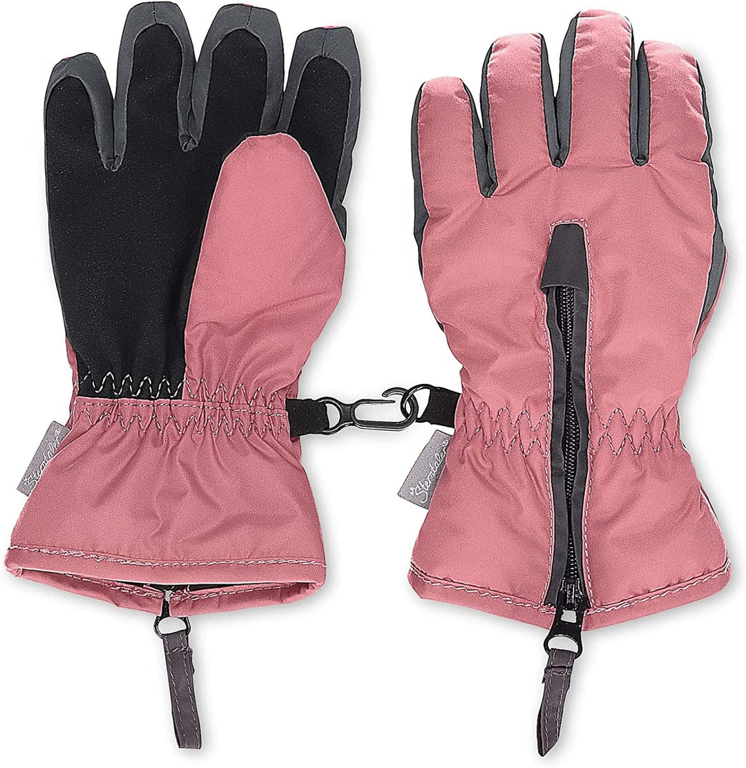 Sterntaler Unisex Kinder Fingerhandschuh Zweifarbig Handschuh 4 Rosa, 4 Rosa