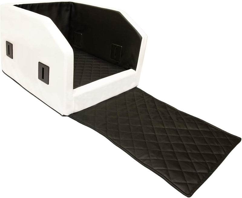 CopcoPet Vordersitz Hundeautositz Autohundebett Hundebett Transportbett Autoschondecke (55 x 55 x 38