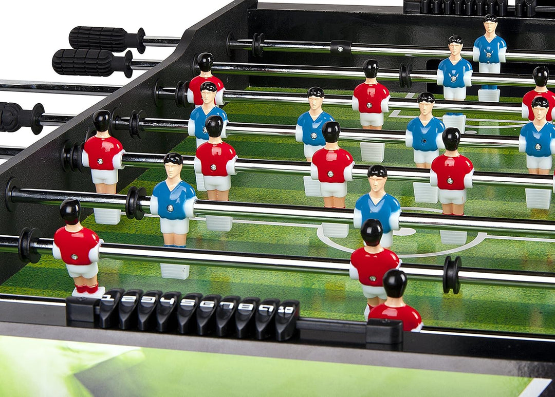Leomark Tischfussball - SMART Sport - Kicker, Tischkicker für Kinder, Kickertisch mit Zubehör, Kicke