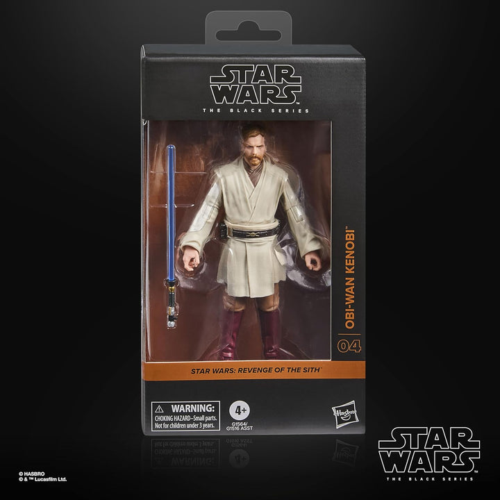 Star Wars The Black Series Obi-Wan Kenobi, Star Wars: Die Rache der Sith Premium Action-Figur zum Sa