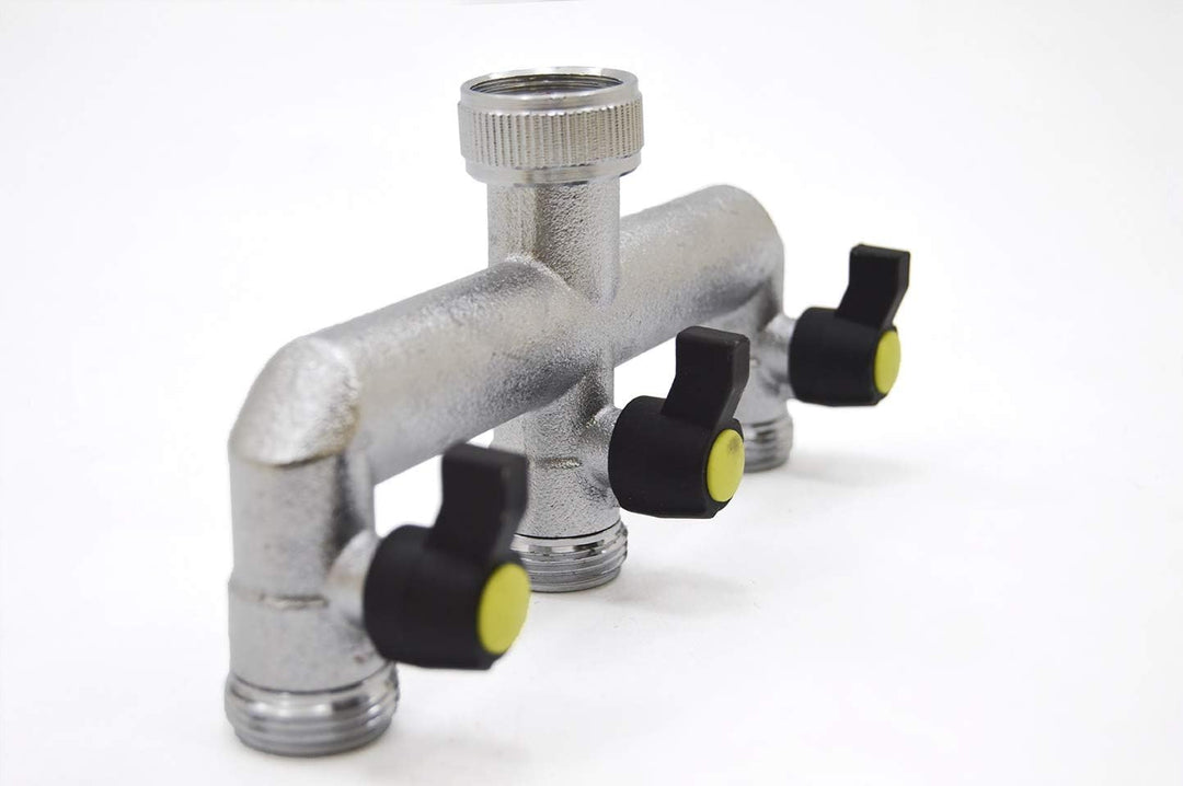 S & M 550256 Triple 3 Wege-Ventil 3/10,2 cm X 3/10,2 cm