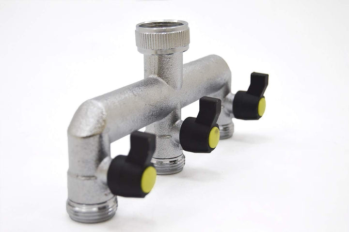S & M 550256 Triple 3 Wege-Ventil 3/10,2 cm X 3/10,2 cm