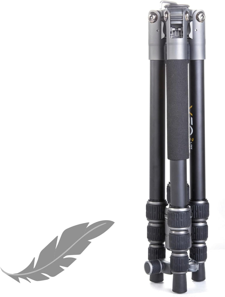 Vanguard VEO 3GO 235AB - Reisestativ aus Aluminium, Silber Tripod, Tripod