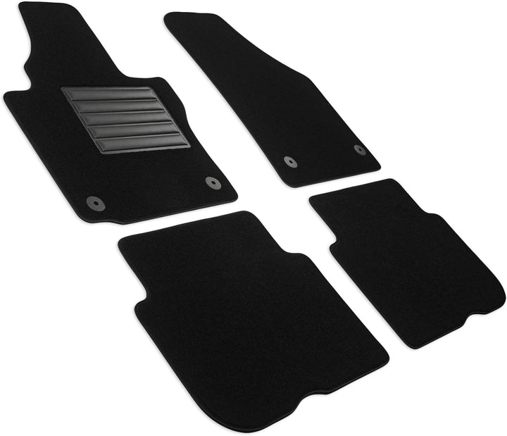 MDM SP-3799 Fussmatten Velours Autoteppich passend für Volkswagen Touran (1T) 5 Sitze 03.2003>2014