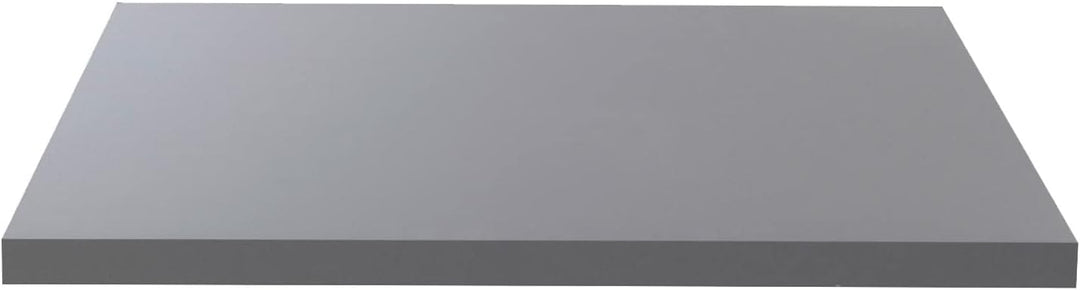 FORTE 3-er Set Einlegeböden schmal, Holzwerstoff, grau, 47,8 x 42 x 2,2 cm Grau 47,8 x 42 x 2,2 cm,