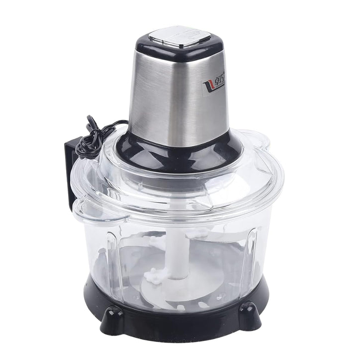 5L Edelstahl Elektrisch Zerkleinerer 300W 2 Geschwindigkeitsstufen mit 3-edelstahlklingen Mixer Food