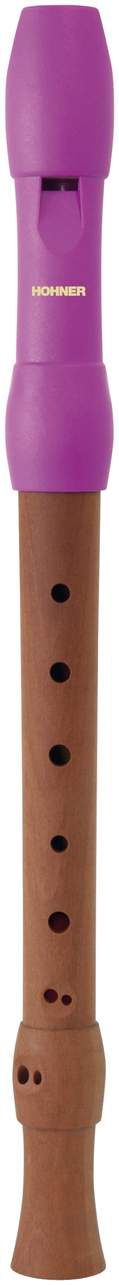 HOHNER Blockflöte, Alegra Line, pink, barock, zweiteilig