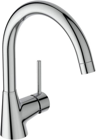 Ideal Standard B9328AA Nora Küchenarmatur hoher Auslauf, Chrom Standardmodel ohne