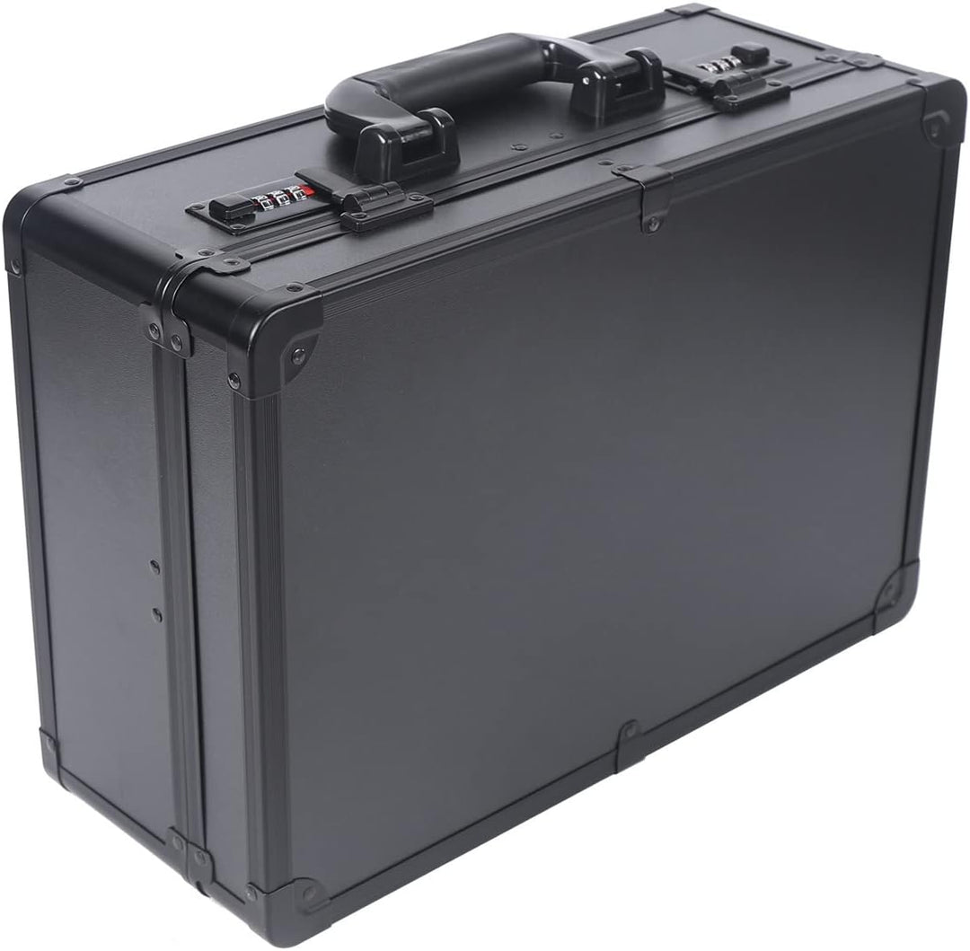 Tragbar Grosser Friseursalon Stylist Koffer, 40x28cm Werkzeug Organizer, Kosmetikkoffer Mit Passwort