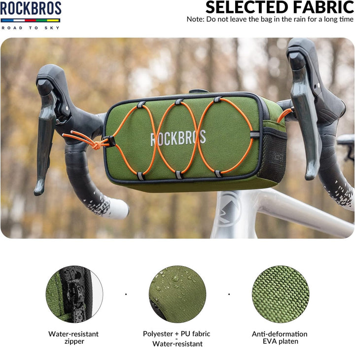 ROCKBROS Road-to-Sky Lenkertasche Fahrrad Tasche Selbstentworfene Fahrradtasche Wasserabweisende Ref