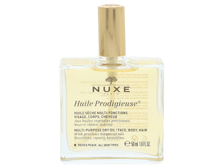 NUXE Huile Prodigieuse – Multifunktions-Trockenöl für Gesicht, Körper und Haar – Alle Hauttypen (1 x