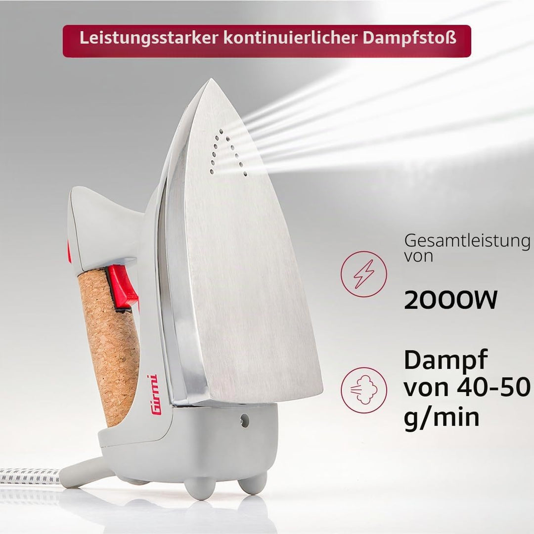 Girmi ST03 Bügelsystem, 2000 W, 700 Milliliter, Kunststoff