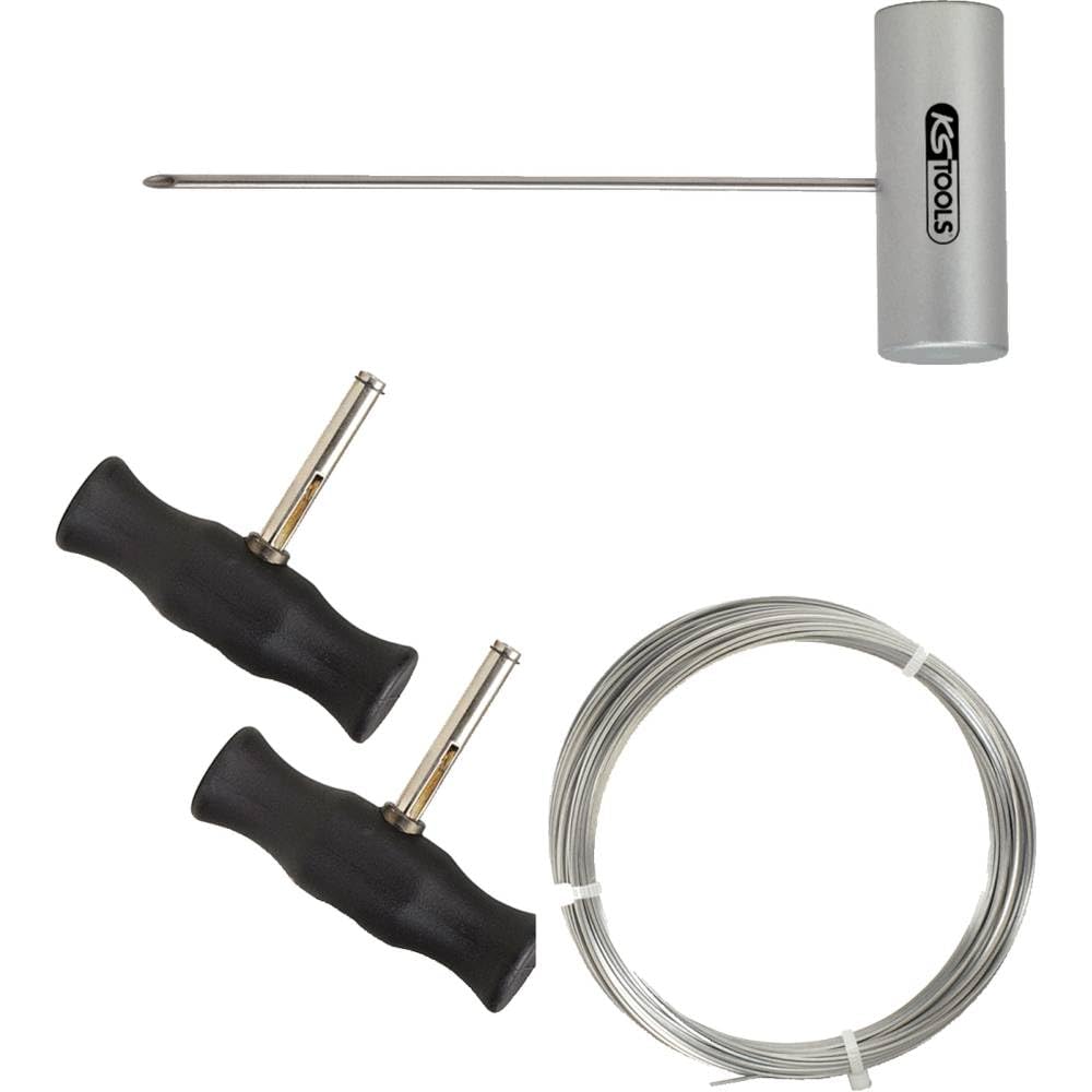 KS Tools 140.2250 Drahtschneide-Satz mit Schneidedraht, 4-tlg.