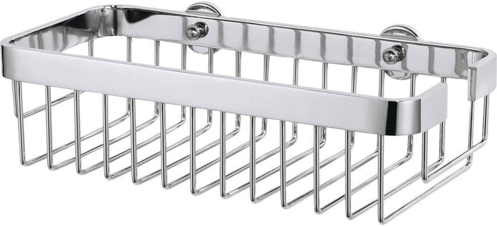 tesa ALUXX Badablage, Aluminium, verchromt, garantiert rostfrei, extra tiefer Boden, inkl. Klebelösu