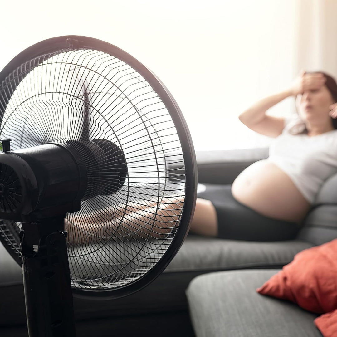 Elektrische Ventilator Rotorblätter aus Kunststoff 5 flügelig 37cm Universal Ersatzlüfterflügel für
