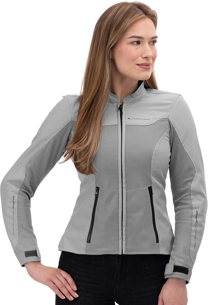 SHIMA OPENAIR LADY Motorradjacke Damen - Leichte, Atmungsaktive Sommer Mesh Motorcycle Stadt Textilj