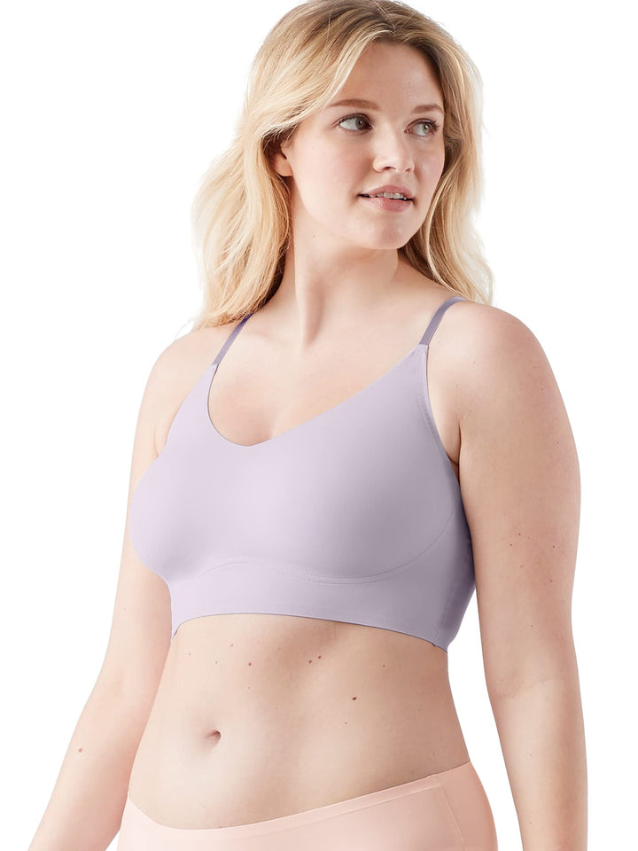 True & Co Damen True Body Lift Triangle Adjustable Strap Bra BH (Small) 32-34A/D Lila-nebel, (Small)
