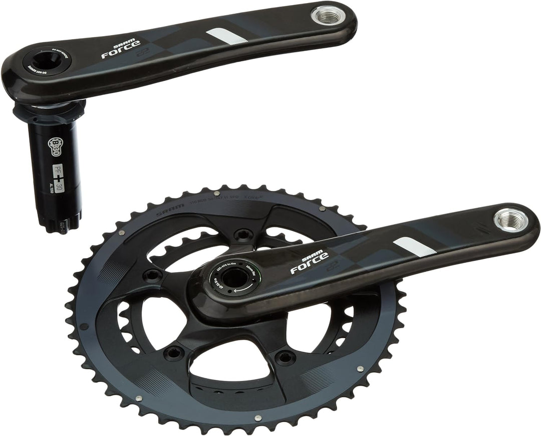 Sram Force22 Kurbelgarnitur 172.5mm BB30-50T-34T, 172.5mm BB30-50T-34T