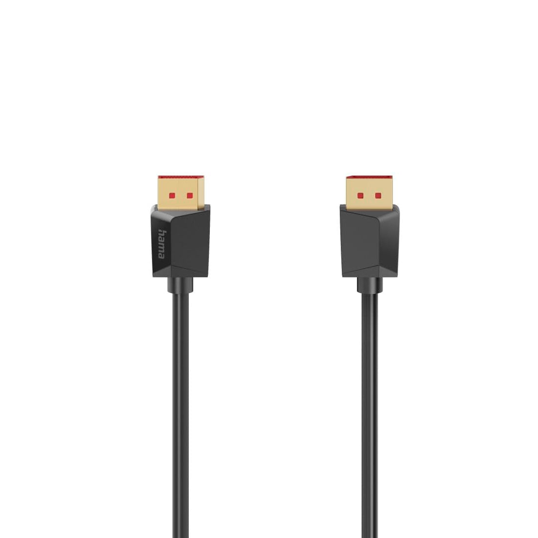 Hama DisplayPort-Kabel, DP 2.1, Ultra-HD 8K, 40 Gbit/s, 2,00 m