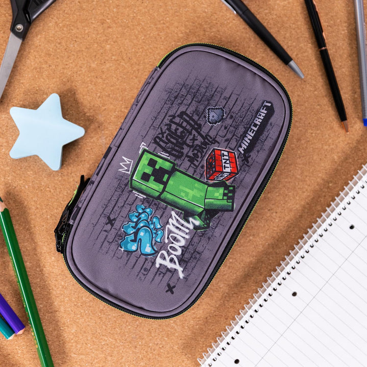 Baagl Federmäppchen für Mädchen - Schulmäppchen für Schreibwaren - Schulsachen Federtasche, Jungen F