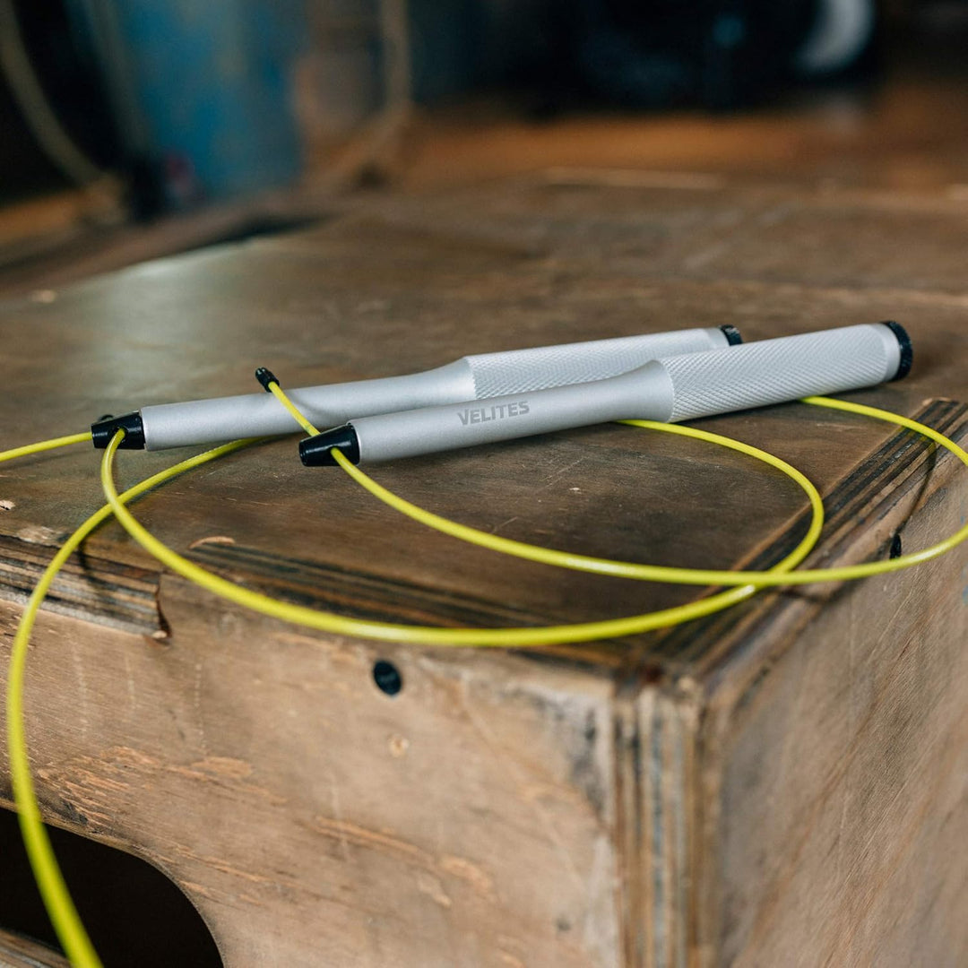 Velites Springseil Sport Vropes Fire 2.0 Ideal für Crossfit, Fitness, Boxen - Profi Jump Rope für Do