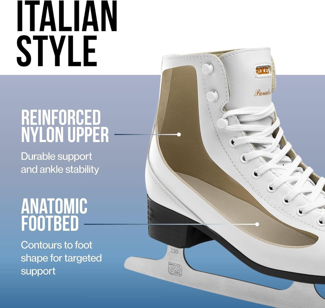 Roces Damen Schlittschuhe Paradise Lama 39 Weiss, 39 Wei&#xDF;