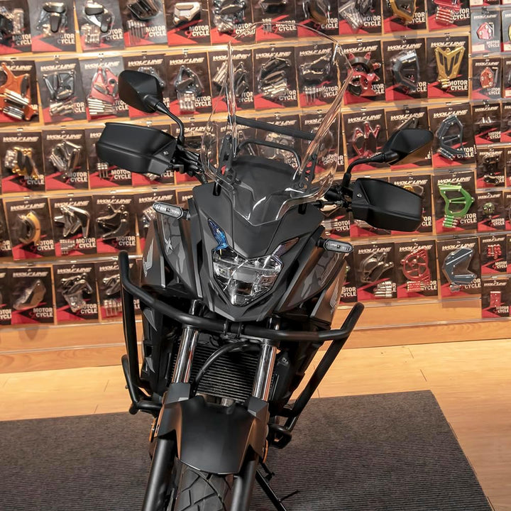 TAZGANTAX Schwarz Motorrad Handschutz Wind Kälteschutz Kompatibel mit Ho-nda CB500X CB500F CB 500 X