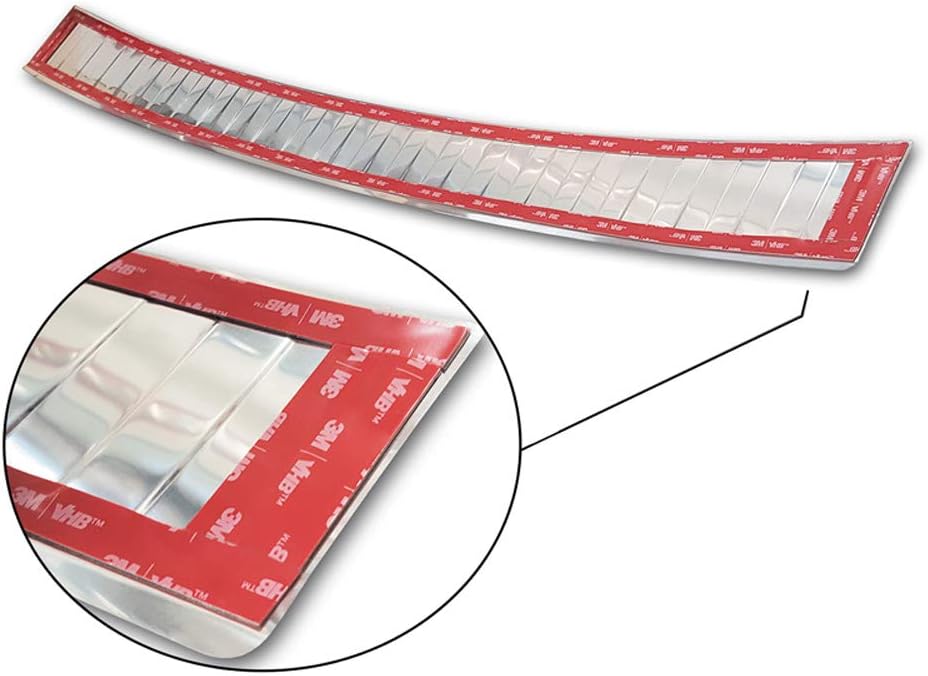 Avisa Edelstahl Heckstossstangenschutz kompatibel mit Peugeot 308 II SW 2013-2017 & Facelift 2017-20