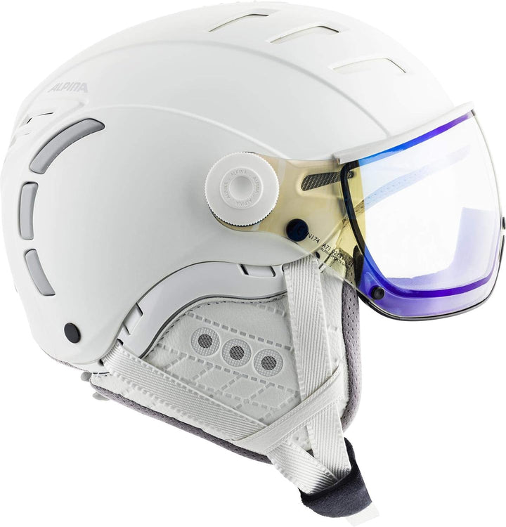 ALPINA JUMP 2.0 V - Sicherer, Stossabsorbierender & Individuell Anpassbarer Skihelm Für Erwachsene w