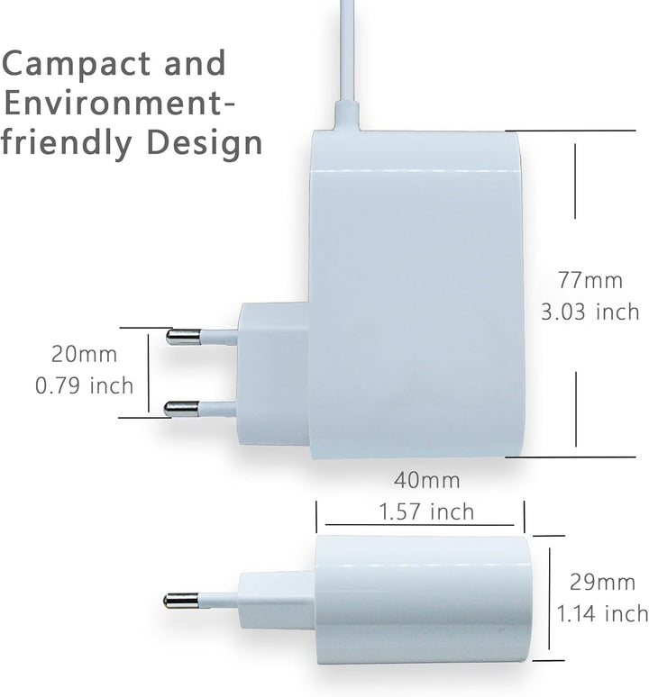 30V Netzteil Netzadapter Ladekabel Ladegerät kompatibel mit Dreame V8 V9 V10 V11 V12 T10 T20 Serie k