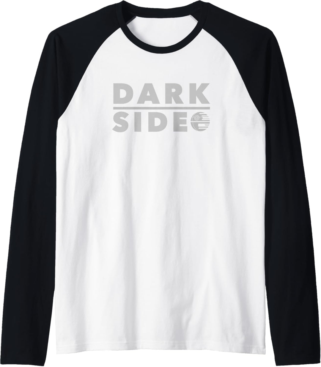 Star Wars Dark Side Over & Out Death Star Raglan
