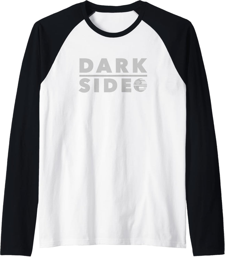 Star Wars Dark Side Over & Out Death Star Raglan