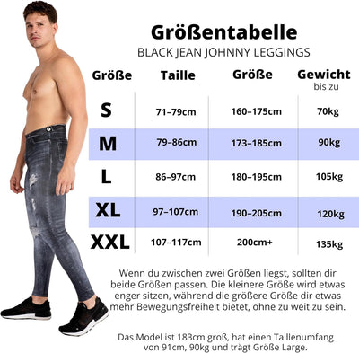 Kapow Meggings - Die originalen Männer-Leggings: Ideal für Fitness, Laufen, Mode, Festivals, Partys