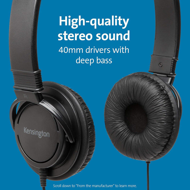 Kensington USB-A HiFi-Kopfhörer (K97600WW), USB-A
