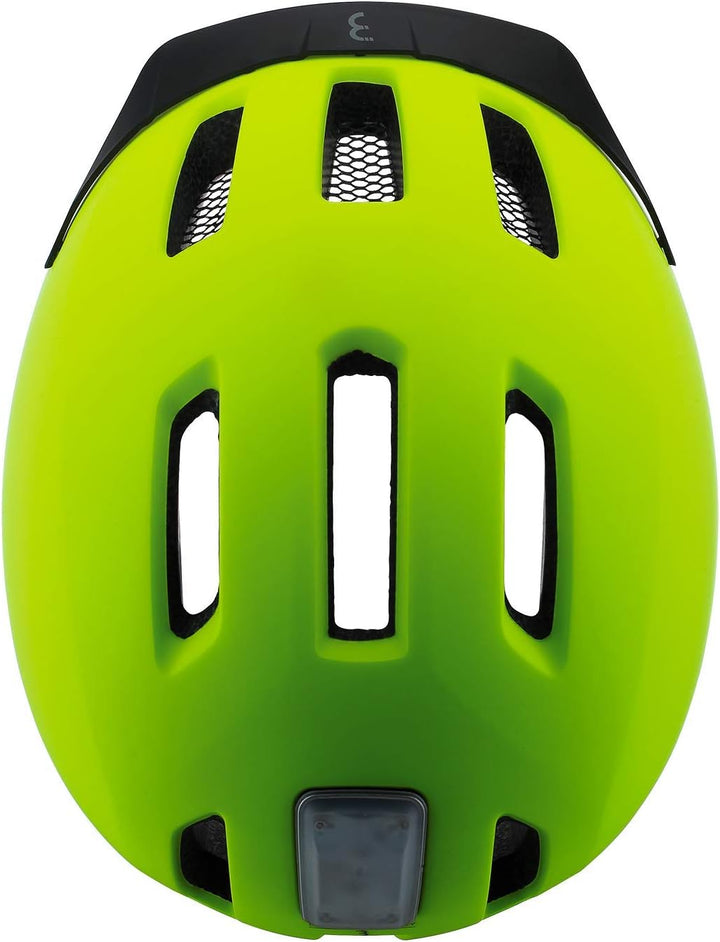 BBB Cycling Unisex-Adult BHE-161 Grid Kopfumfang M (54-58cm) matt neon yellow, M (54-58cm) matt neon