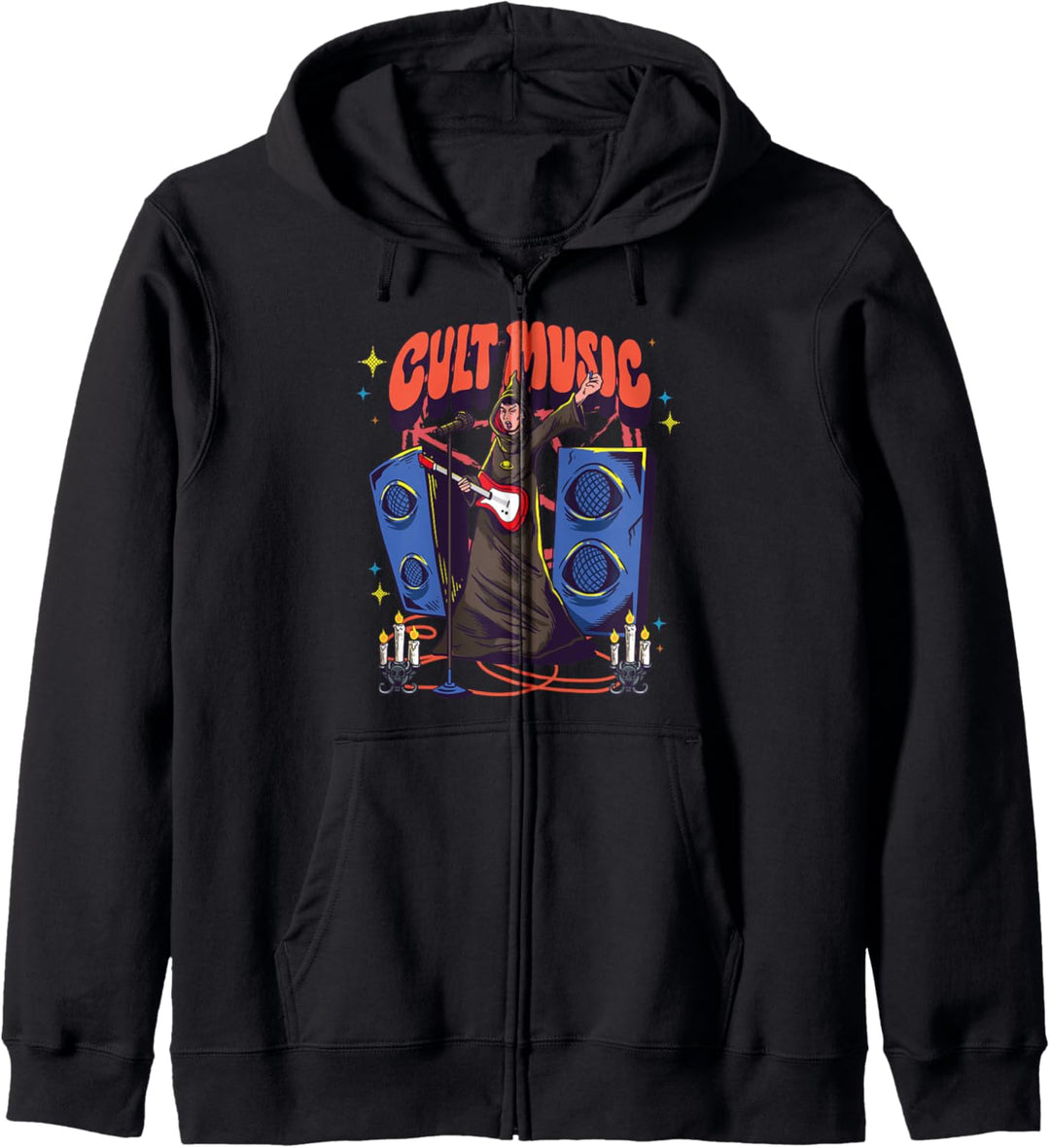 Kultmusik dämonisches Satan-Heavy-Metal-Ritualgeschenk Kapuzenjacke