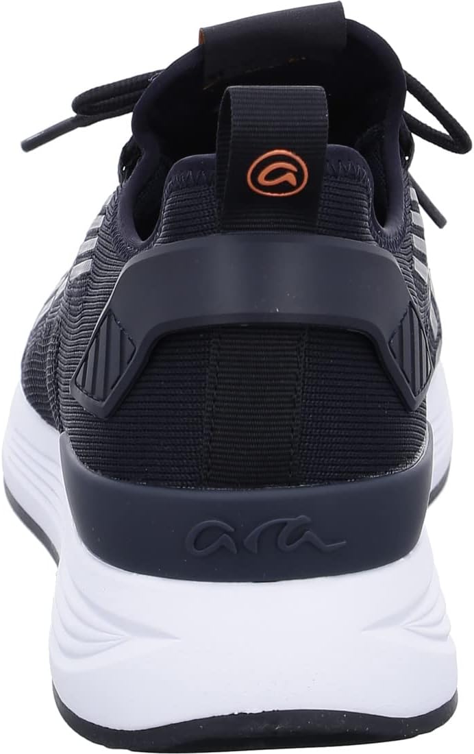 ARA Herren Chicago Sneaker 40 EU Blue Orange, 40 EU Blue Orange